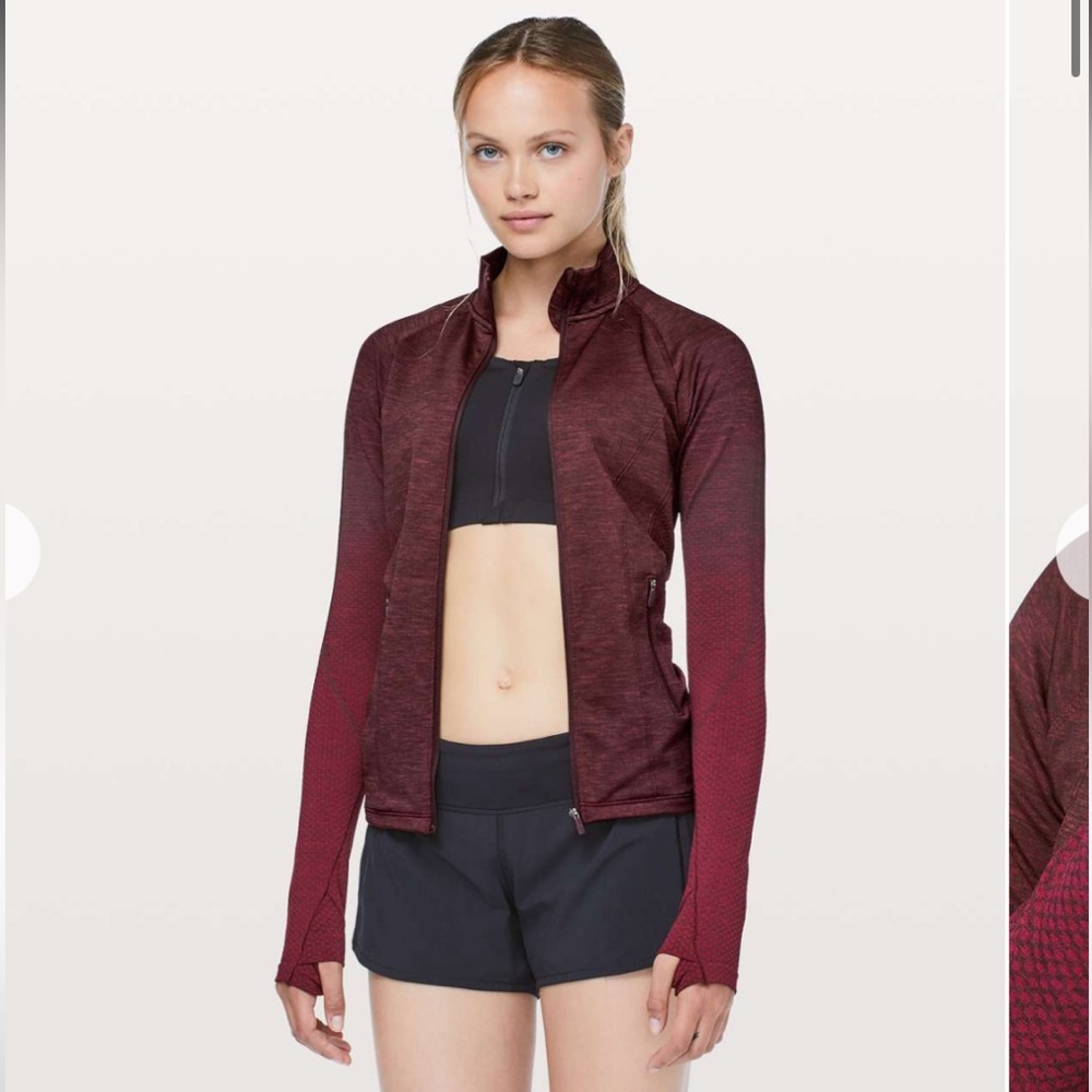 Lululemon Ready to Run Jacket Evanescent